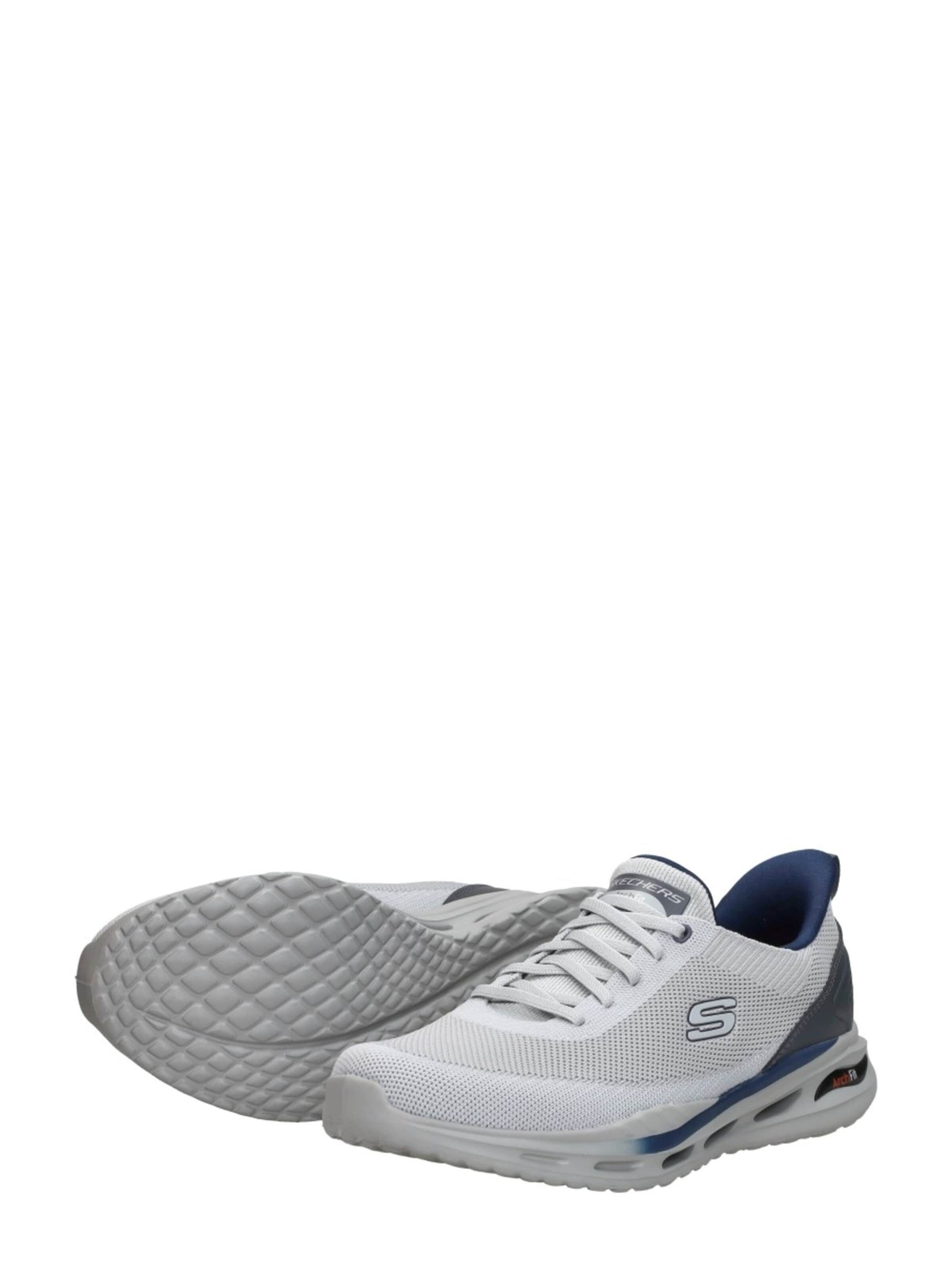 SKECHERS Sneakers laag 'Slip-Ins: Relaxed Fit' in Grijs