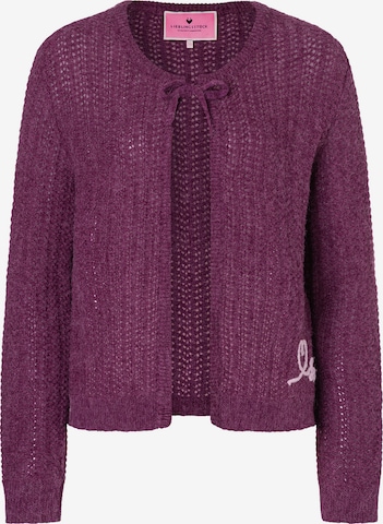 LIEBLINGSSTÜCK Neuletakki 'ArielaL' värissä lila: etupuoli