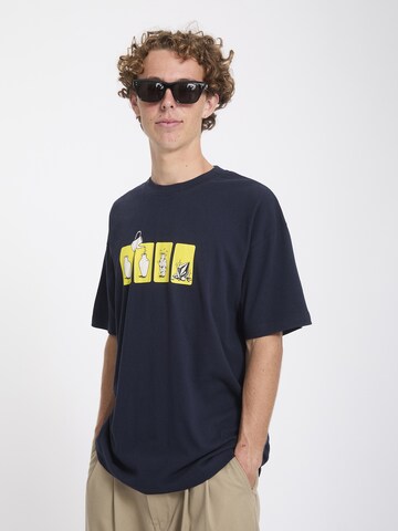 Volcom T-Shirt 'Before I Break' in Blau