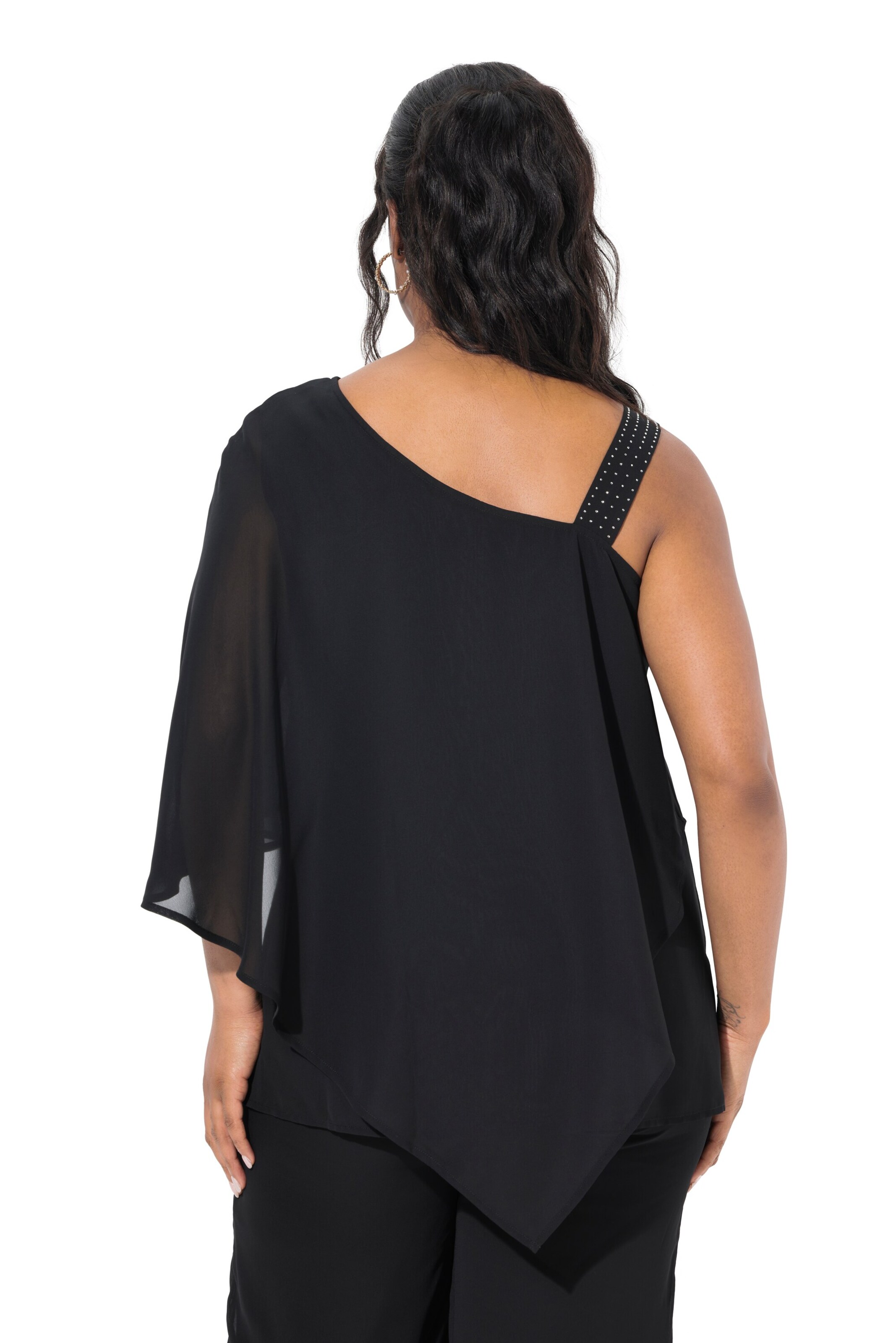 Ulla Popken Bluse in Schwarz