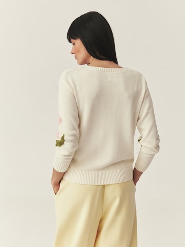 TATUUM Πουλόβερ 'May' σε λευκό