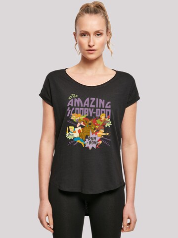 T-shirt F4NT4STIC en noir : devant