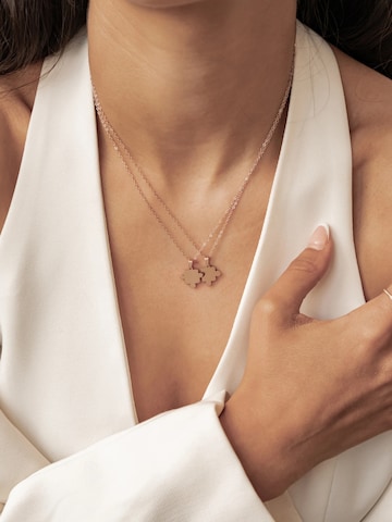Collana 'Twin Puzzle' di Hey Happiness in oro