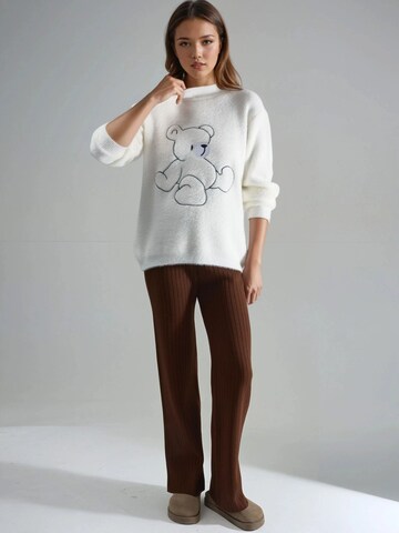 My fashion Sweater 'Pullover' in White