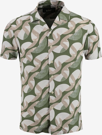 Key Largo Regular fit Overhemd 'MAGMA' in Beige: voorkant