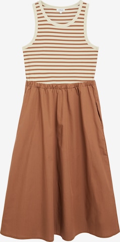s.Oliver Kleid in Braun: Vorderseite