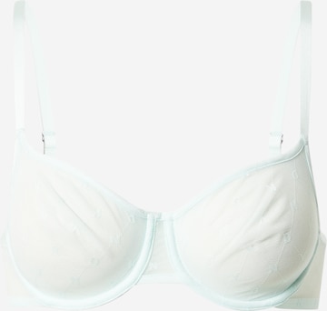 DKNY Intimates Balconette Bra 'DEMI' in Blue: front