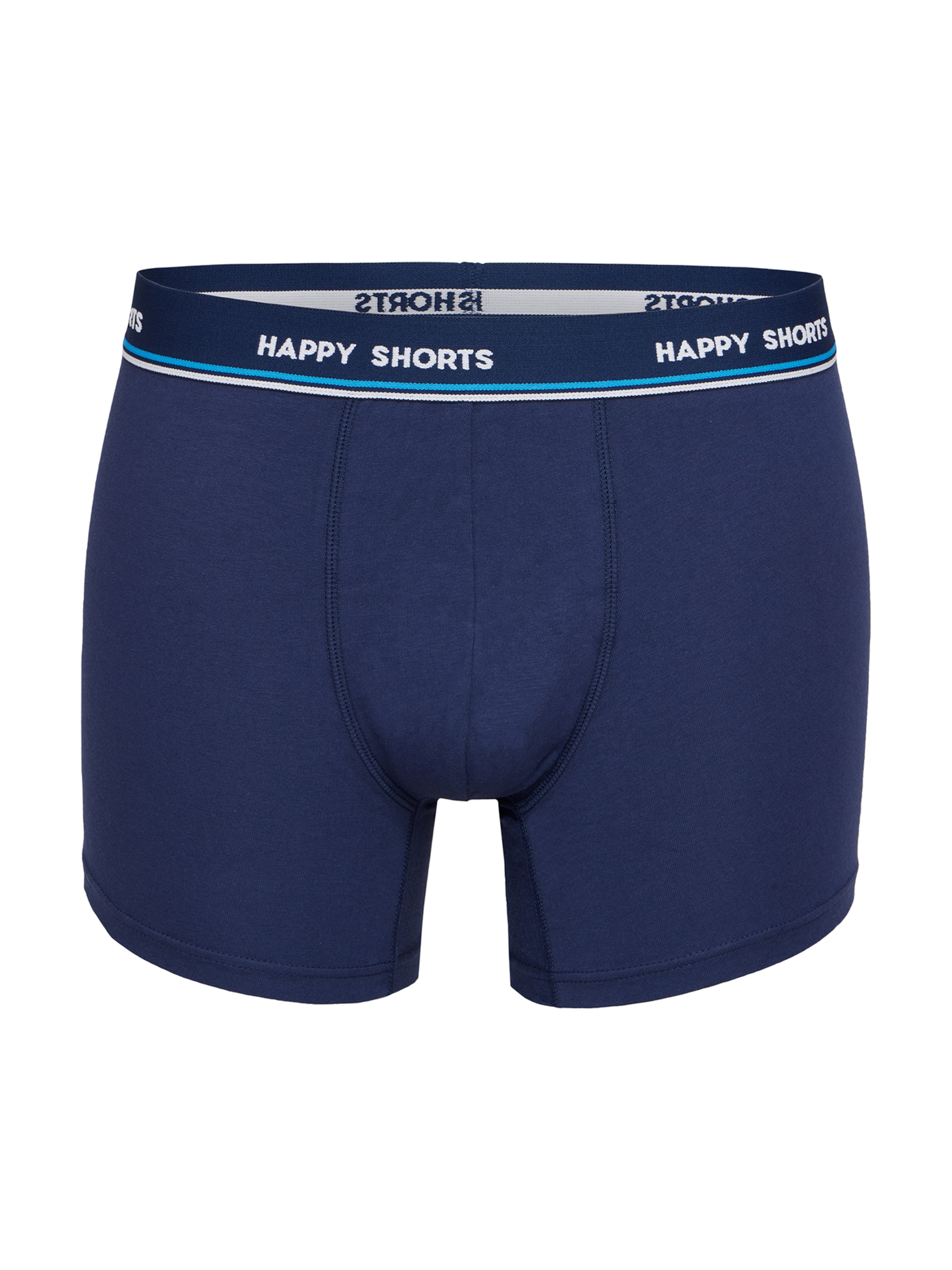 Boxers ' Jersey X-Mas ' Happy Shorts en bleu