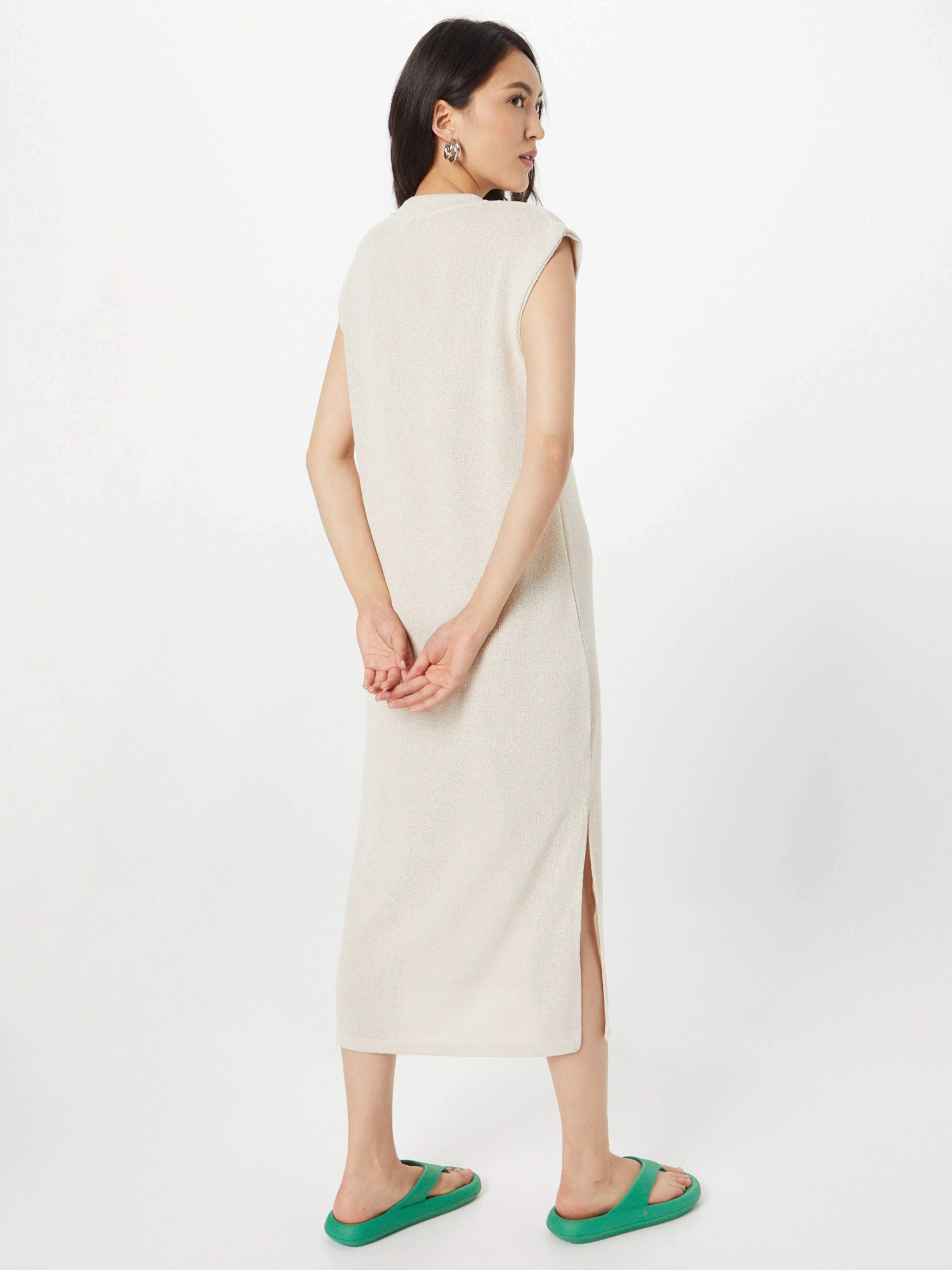 Frauen Große Größen b.young Strickkleid in Beige - ZE11115 Frauen Große Größen b.young Strickkleid in Beige - ZE11115