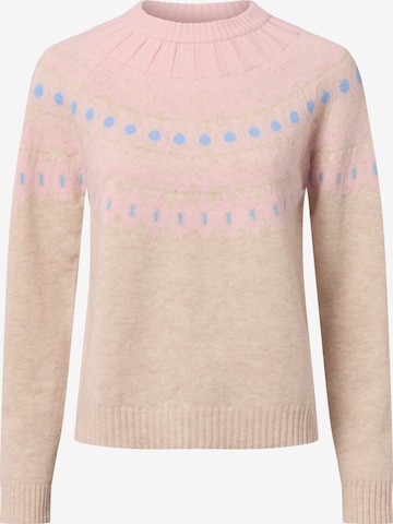 Marie Lund Pullover in Pink: Vorderseite