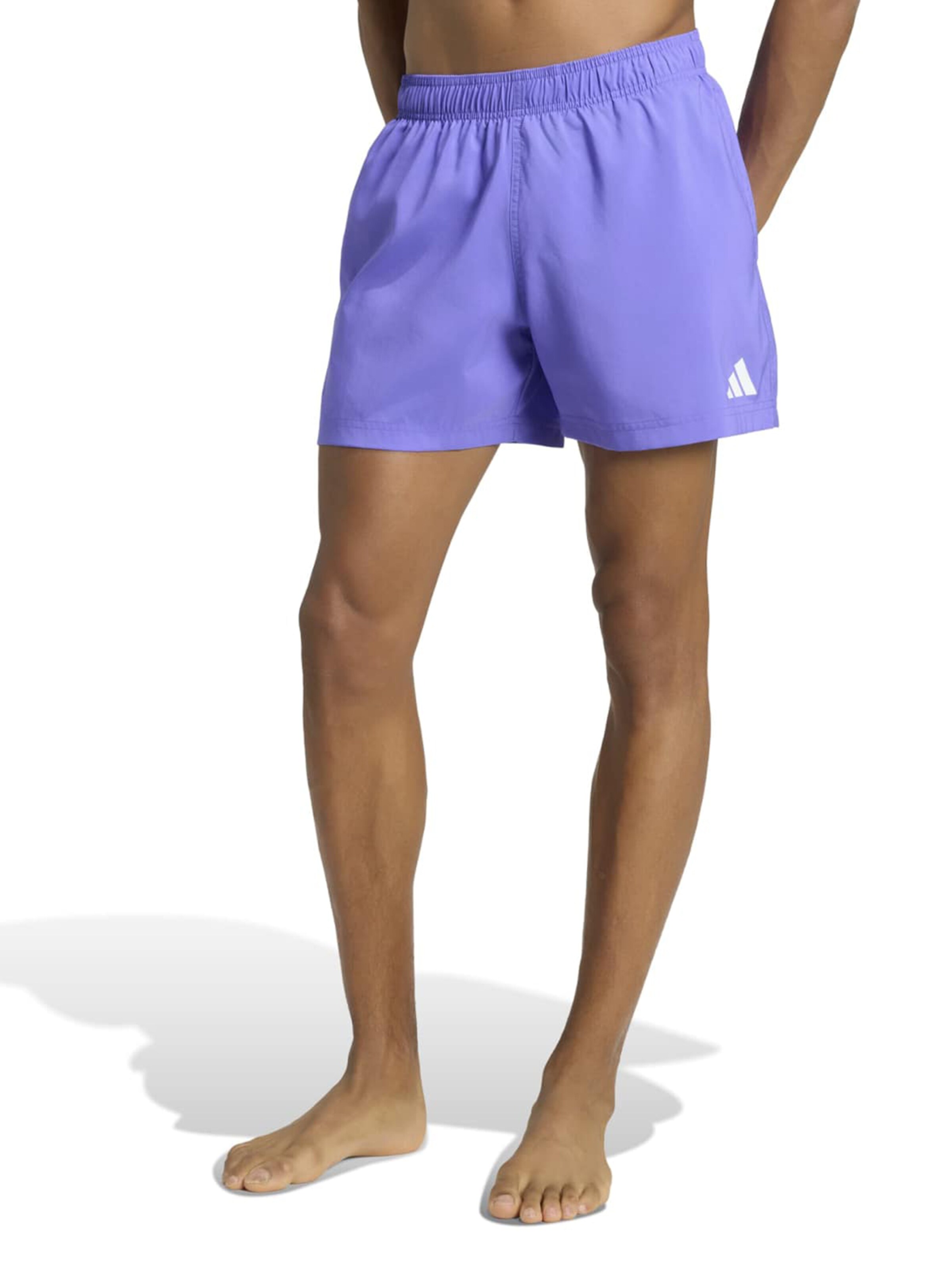 ADIDAS SPORTSWEAR - Calções de surf 'ESS' em roxo: frente