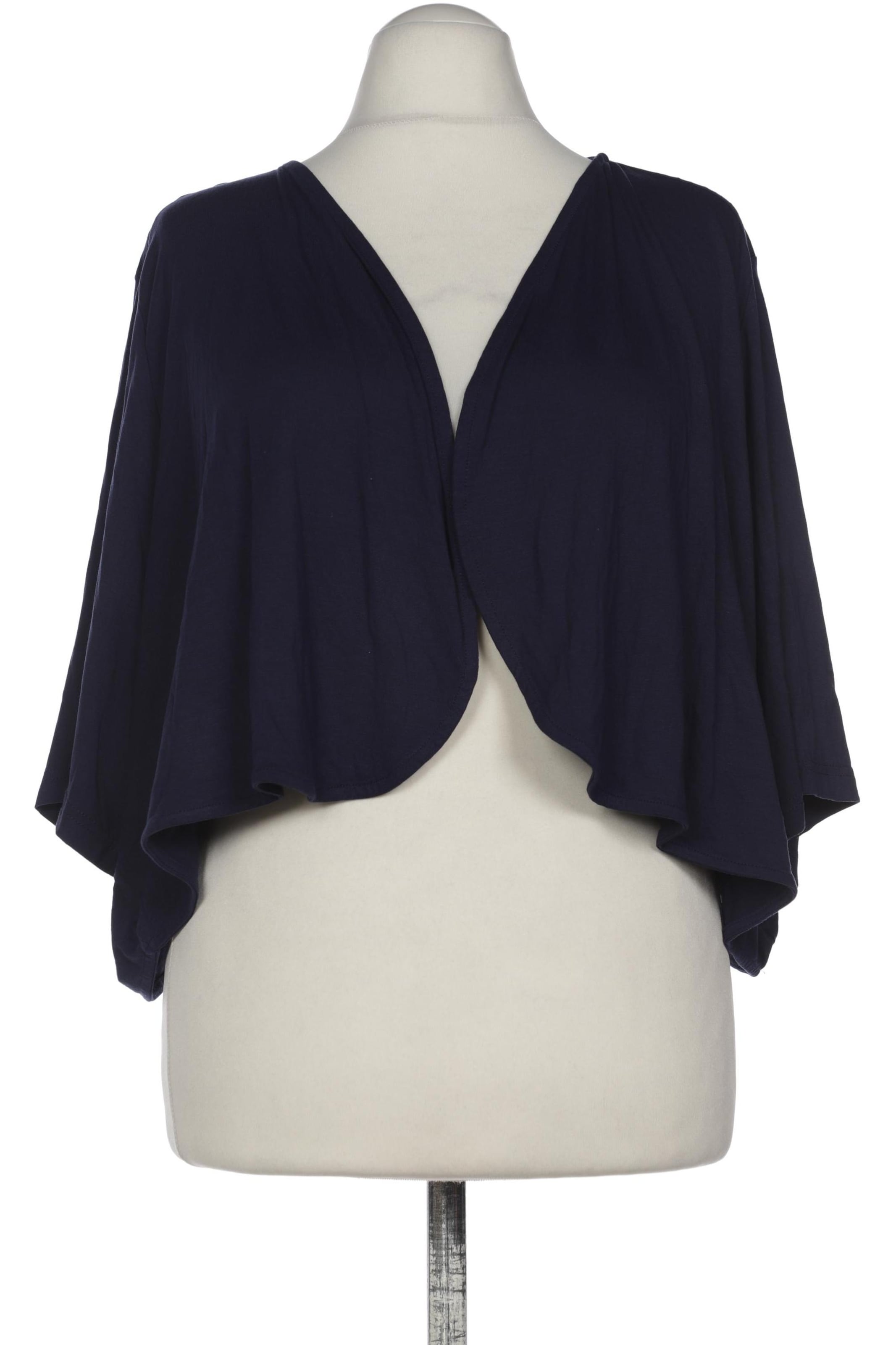 Ulla Popken Strickjacke 9XL in Blau: Vorderseite