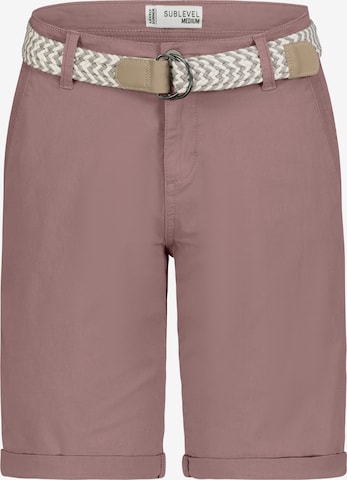 Sublevel Shorts in Pink: Vorderseite