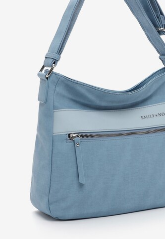 Borsa a spalla ' E&N Bonnie ' di Emily & Noah in blu