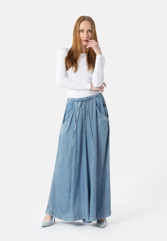 Elias Rumelis Wide leg Broek 'Herma' in Blauw