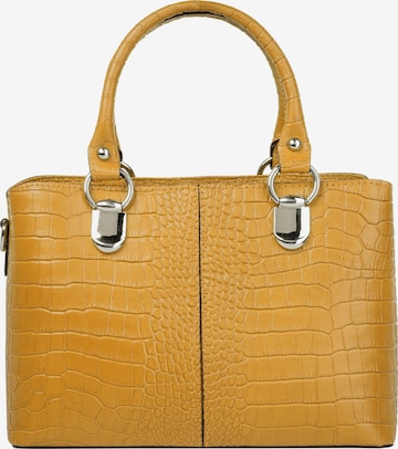 Cluty Crossbody Bag in Yellow: front