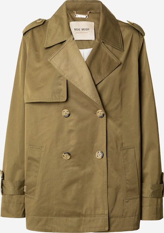 MOS MOSH Between-Seasons Coat in Green: front