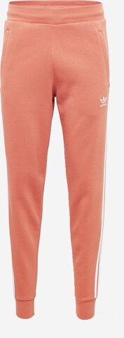 ADIDAS ORIGINALS Tapered Pants 'Adicolor Classics 3-Stripes' in Pink: front