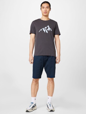 ARMEDANGELS T-Shirt 'JAAMES'  (GOTS) in Grau