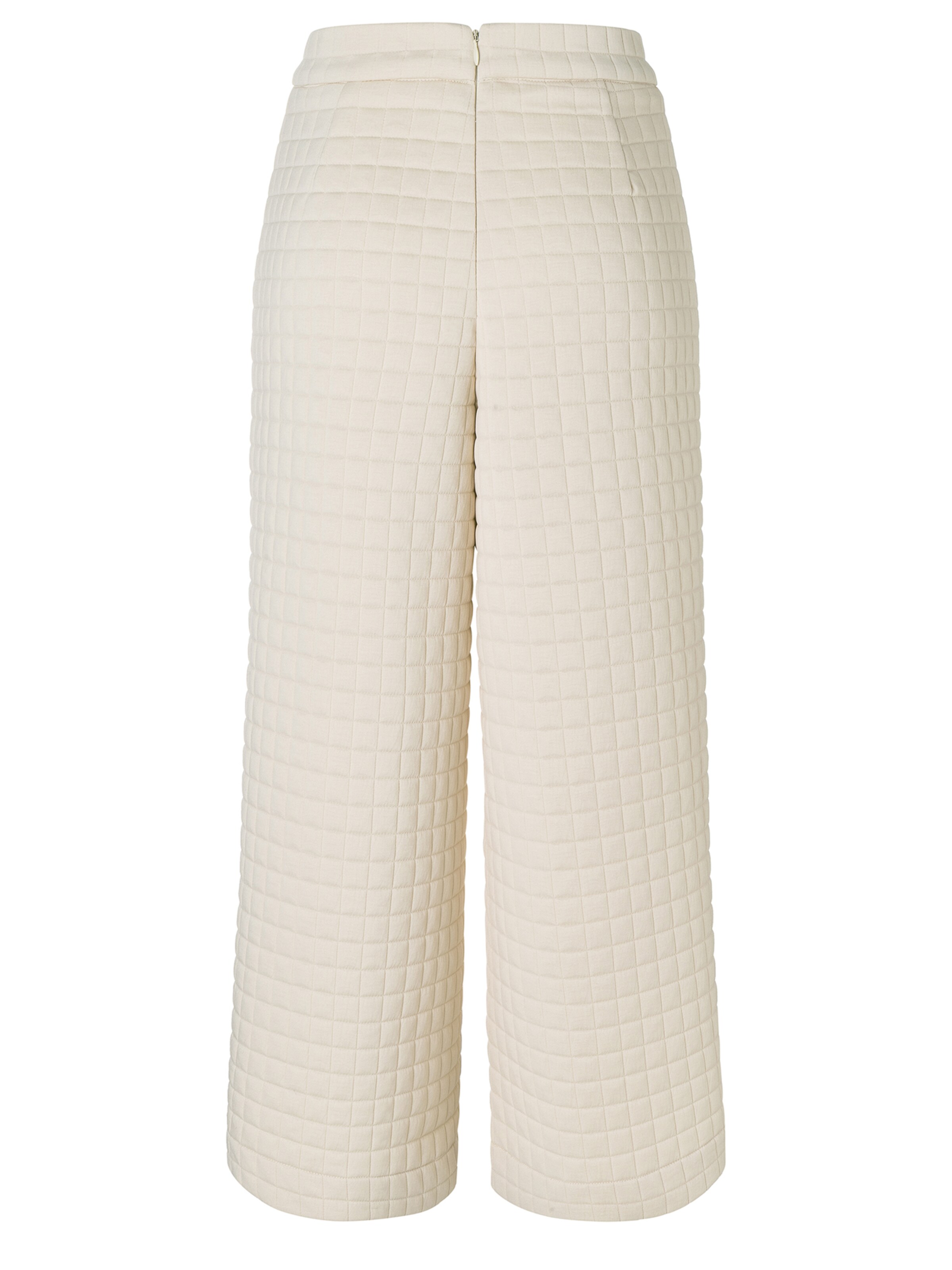 Ana Alcazar Wide leg Trousers ' Savony ' in White