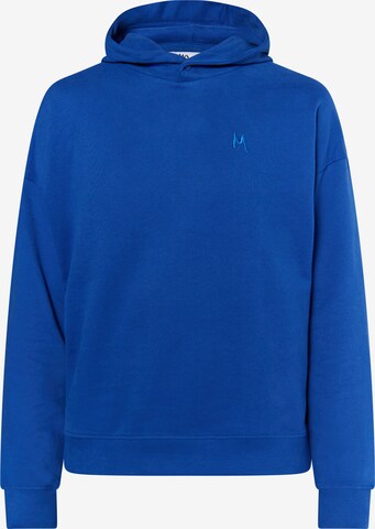 MO Sweatshirt in Blauw: voorkant