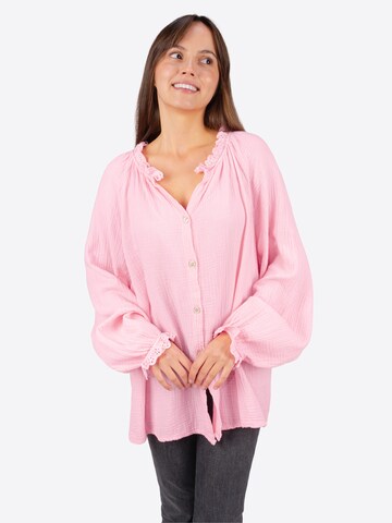 Seasons of April Blouse 'Close' in Pink