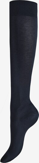 KUNERT Kniestrümpfe 'Sensual Cotton' in 35-38 in schwarz, Produktansicht