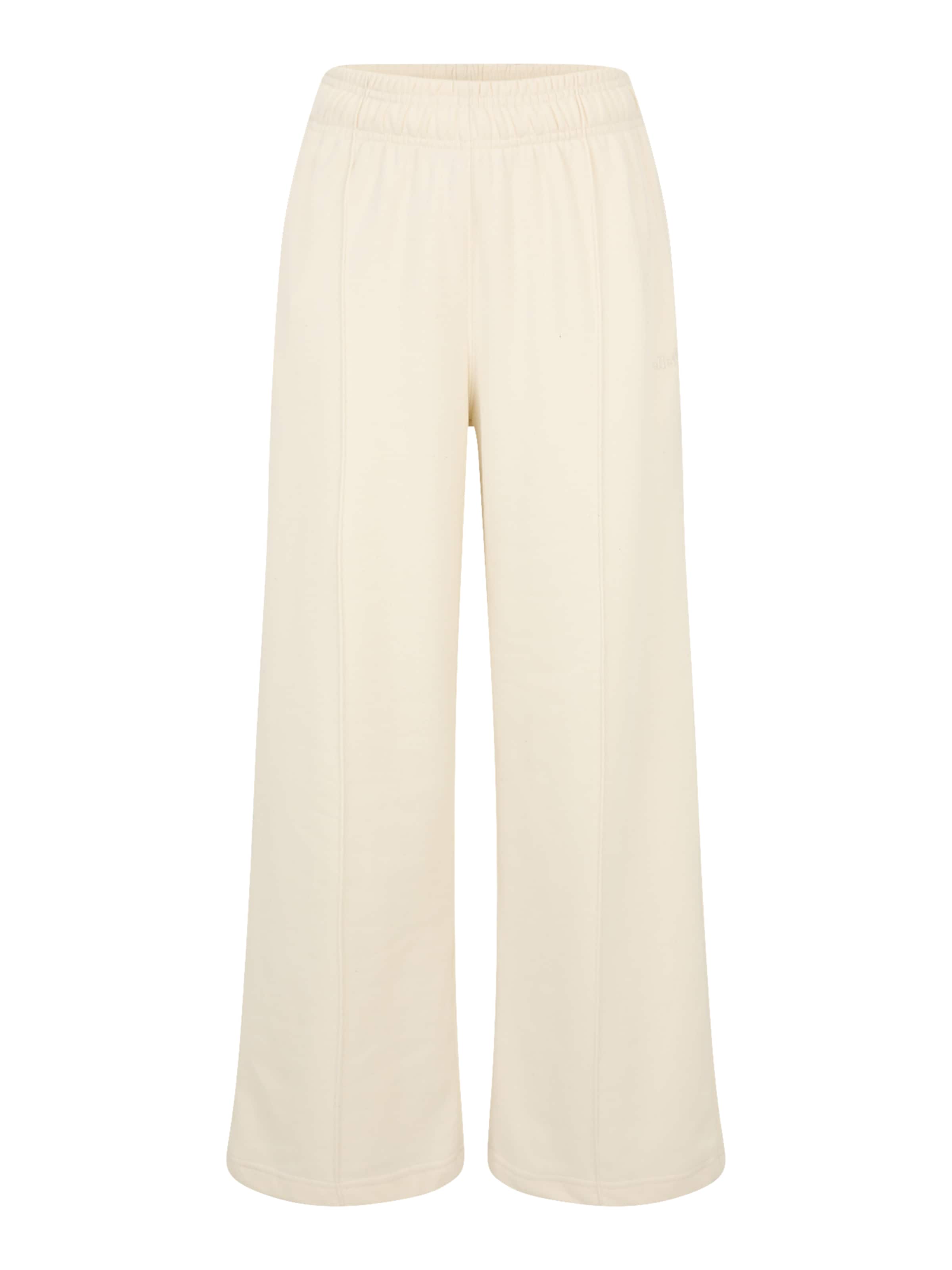 ELLESSE - Perna larga Calças 'Casoli' em branco: frente