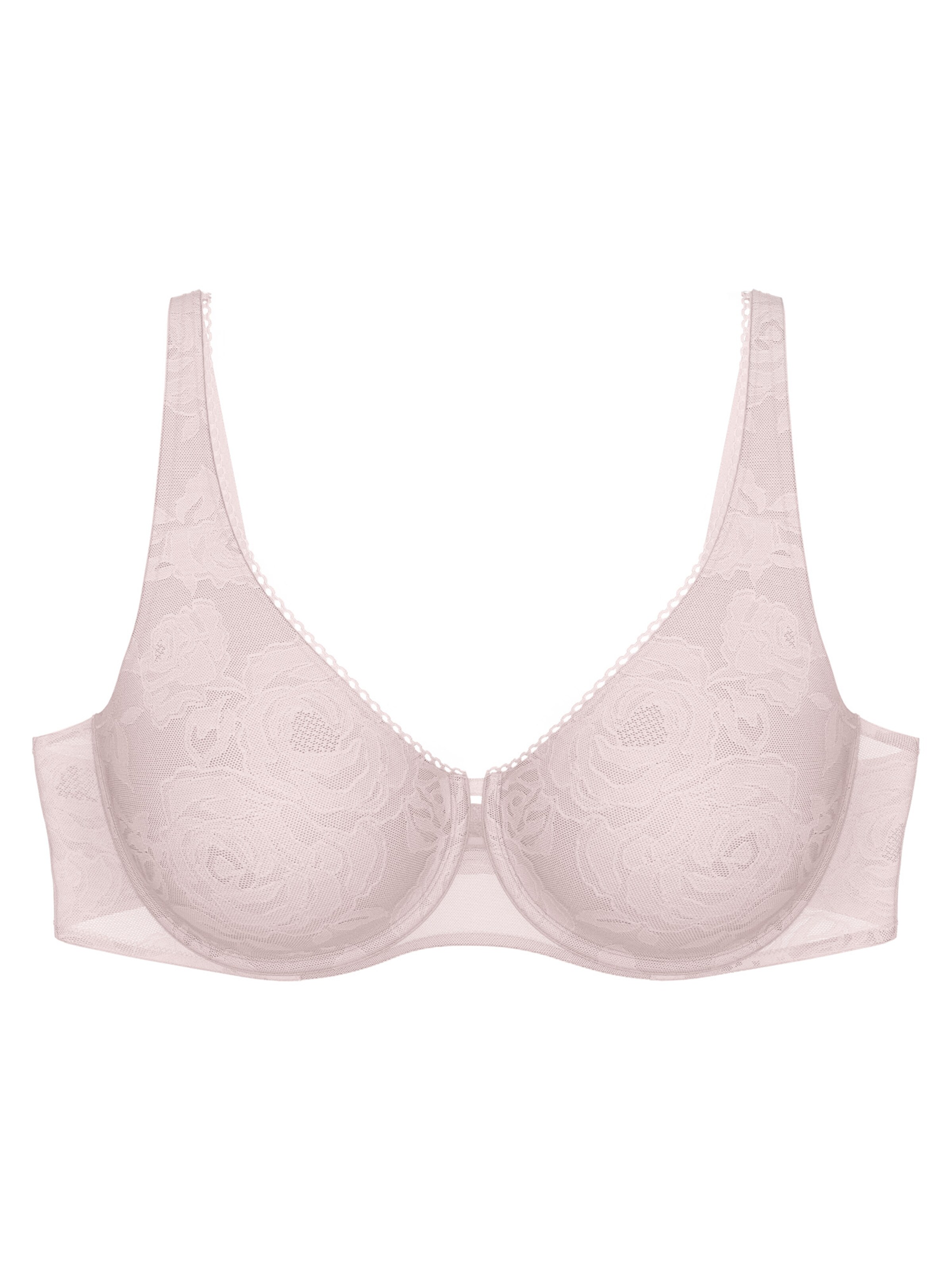 TRIUMPH Klassisch BH 'Wild Rose Sensation' in Pink: Vorderseite