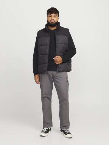 Jack & Jones Plus Pullover i sort