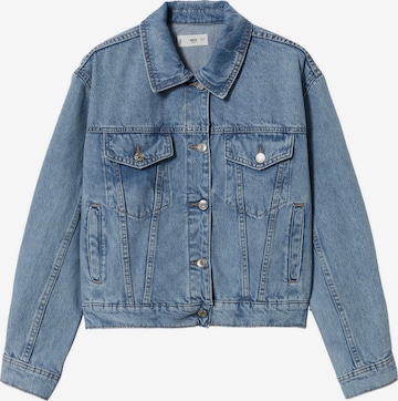 MANGO Between-Season Jacket in Blue: front