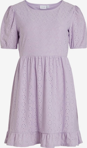 Robe VILA en violet : devant