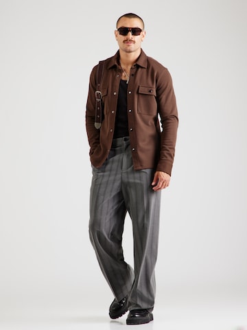 Coupe regular Veste mi-saison SELECTED en marron