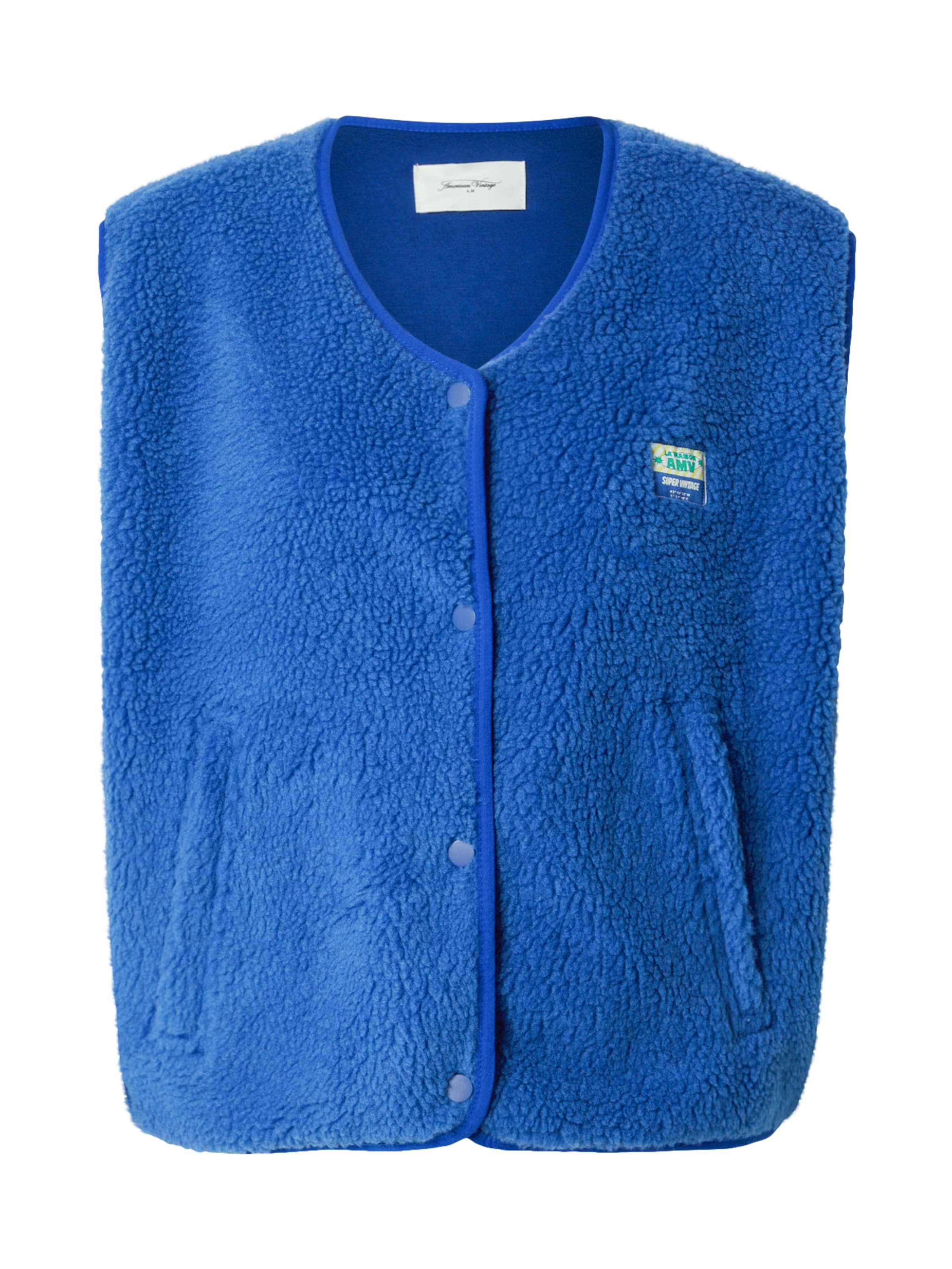 AMERICAN VINTAGE Mellény 'HOKTOWN' - kék: elől