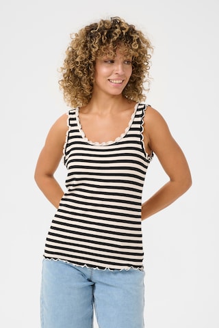 Cream Top 'CRRibba' in Schwarz: Vorderseite