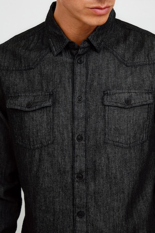 BLEND Regular fit Button Up Shirt 'Nantes' in Black