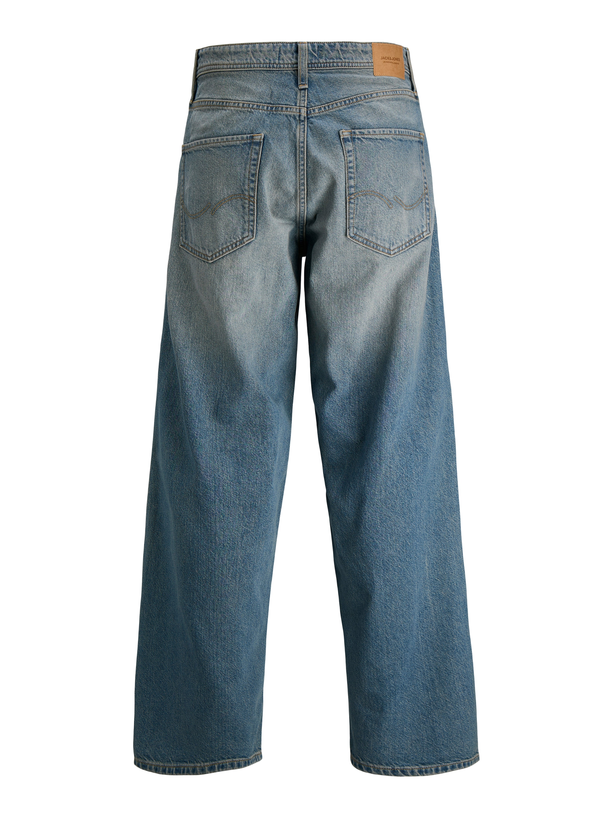 JACK & JONES Zvonové kalhoty Džíny 'JJIDAVE JJORIGINAL' – modrá