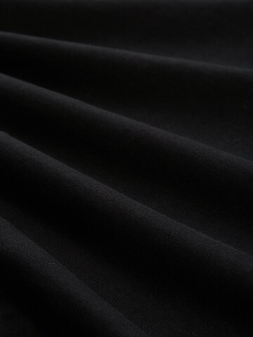 TOM TAILOR DENIM Sweatshirt in Black