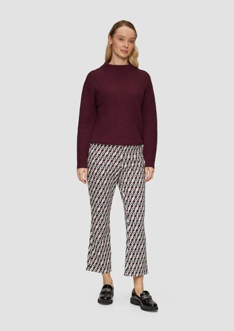 évasé Pantalon s.Oliver BLACK LABEL en mélange de couleurs