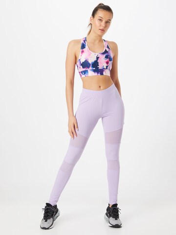 Urban Classics - Skinny Leggings em roxo