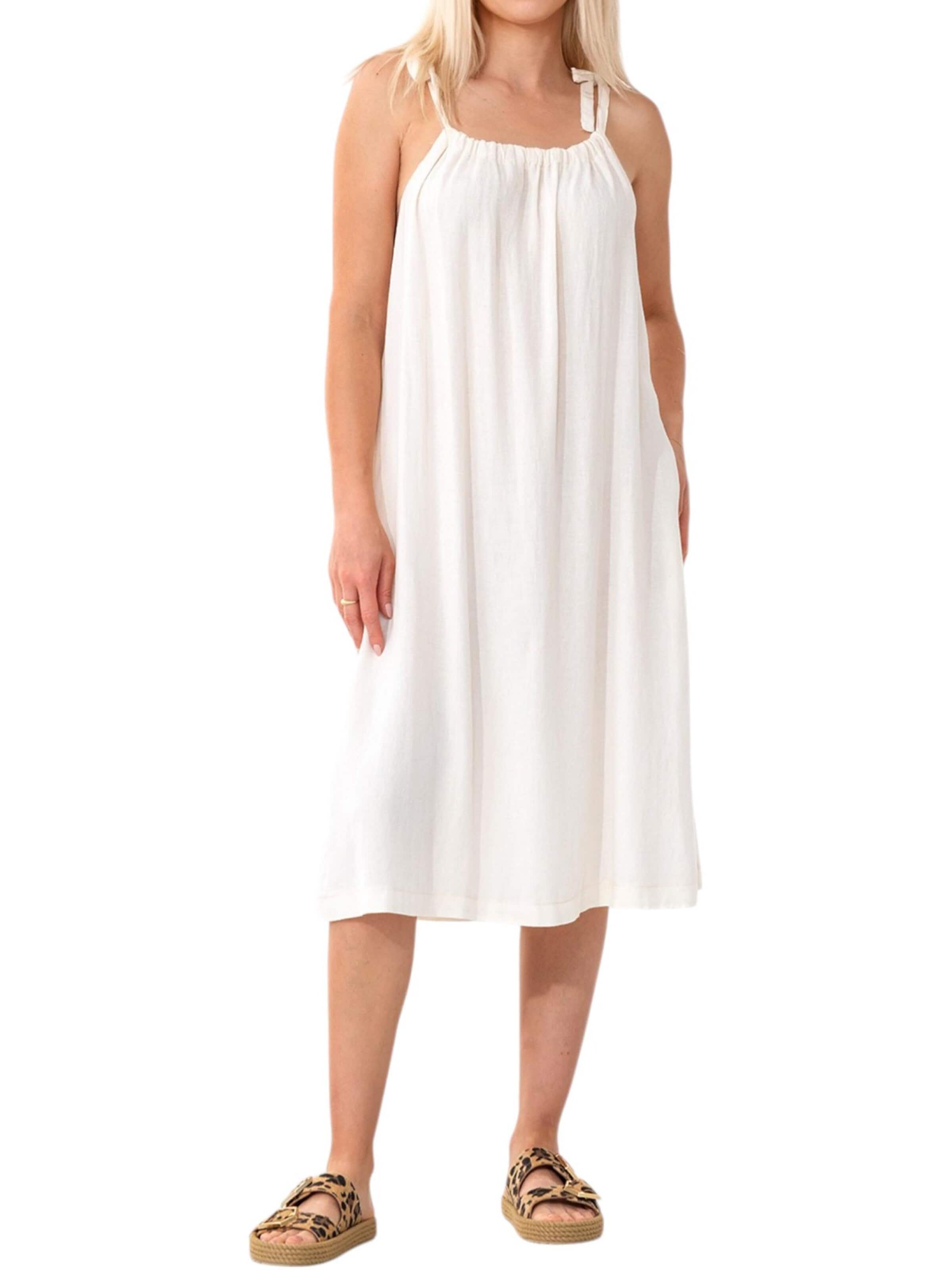 Robe d’été 'LEA' WENOR en blanc