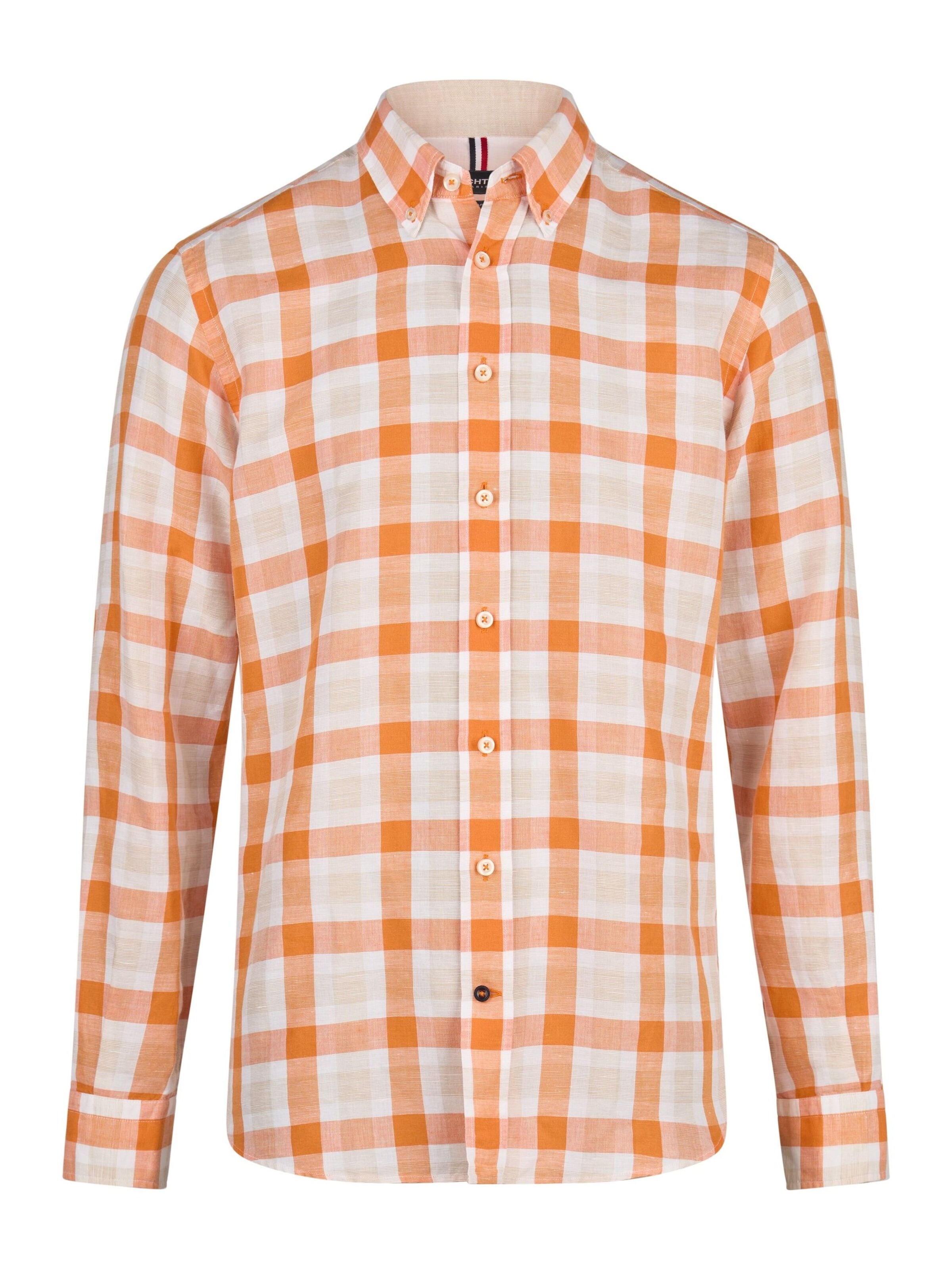 Coupe regular Chemise HECHTER PARIS en orange : devant