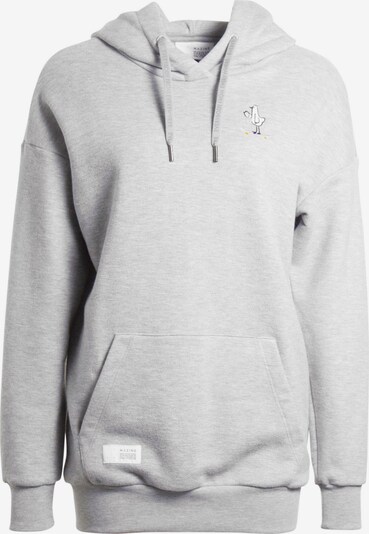 mazine Sweatshirt ' Nampa Hoody ' in mottled grey, Item view