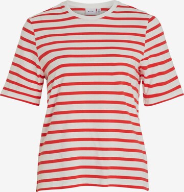 VILA T-Shirt 'FREJA' in Rot: predná strana