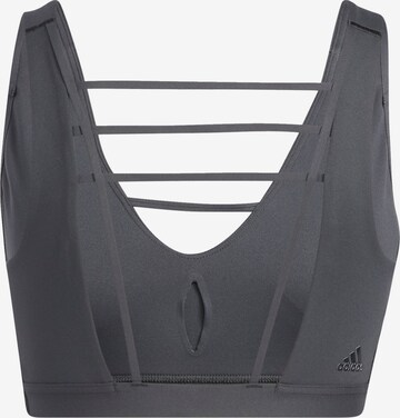 ADIDAS SPORTSWEAR T-shirt Sports bra in Grey