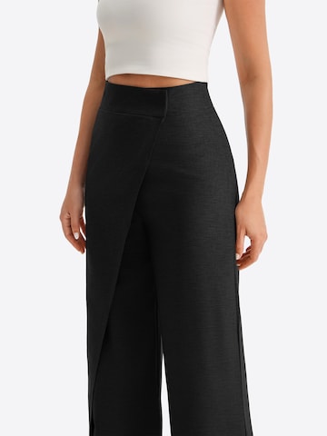 Imily Bela Wide Leg Hose in Schwarz