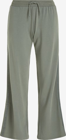 TOMMY HILFIGER Wide leg Pants in Green: front