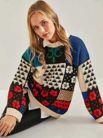 Pullover 'Pullover' di Bianco Lucci in beige