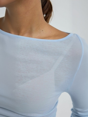 T-shirt Seamless Basic en bleu
