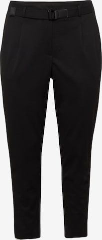 Guido Maria Kretschmer Curvy - regular Pantalón plisado 'Laurine' en negro: frente